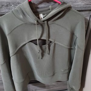 Lululemon Get Centred hoodie Grey sage
